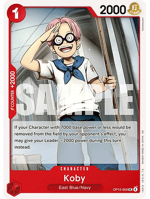 OP15-009 U Koby