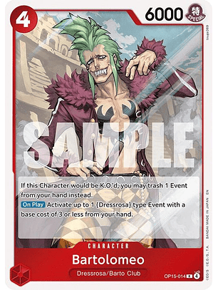 OP15-014 R Bartolomeo