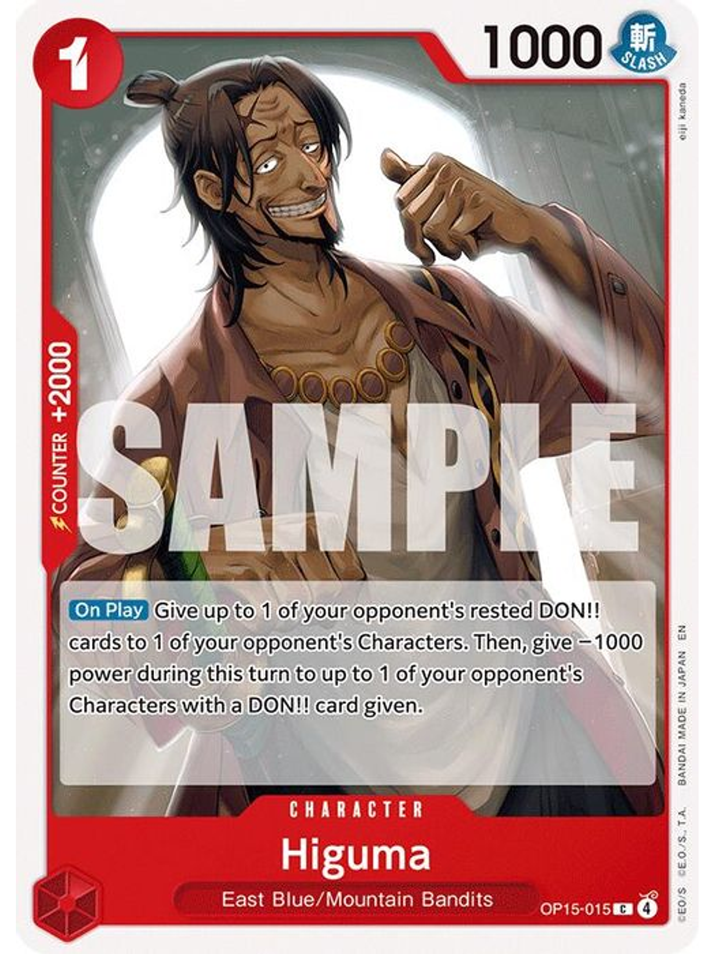 OP15-015 C Higuma 1