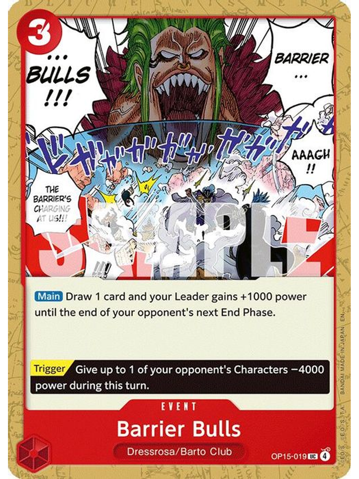 OP15-019 U Barrier Bulls 1