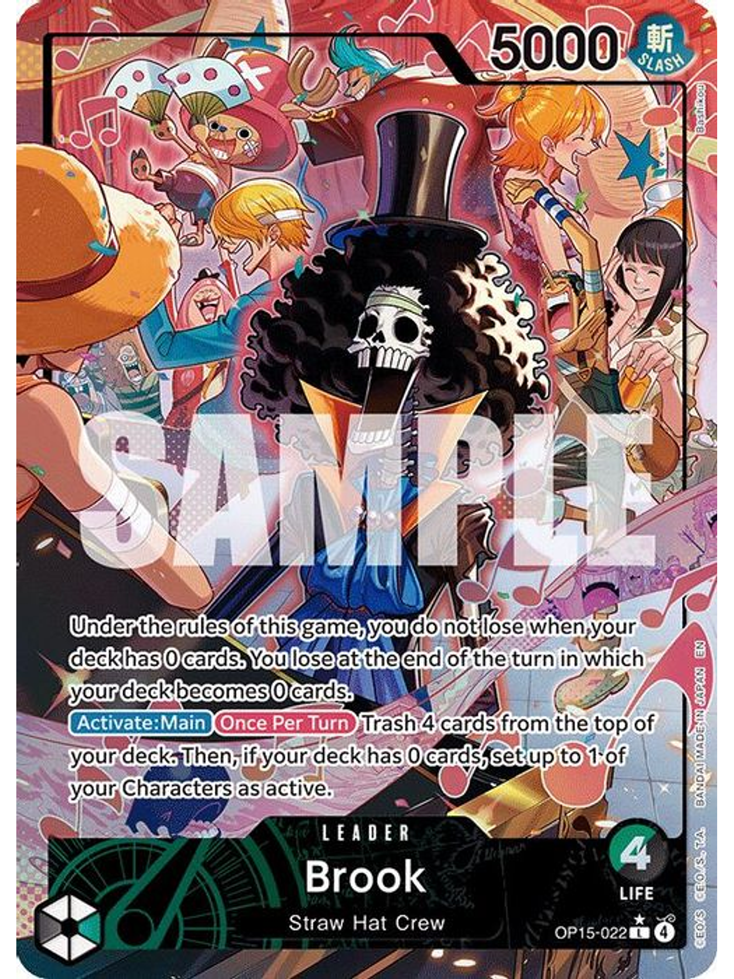 OP15-022 (Alternate Art) Brook 1