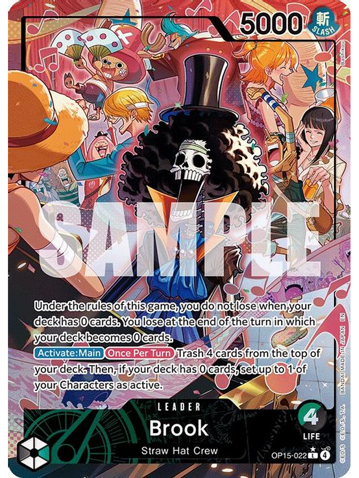 OP15-022 (Alternate Art) Brook 1