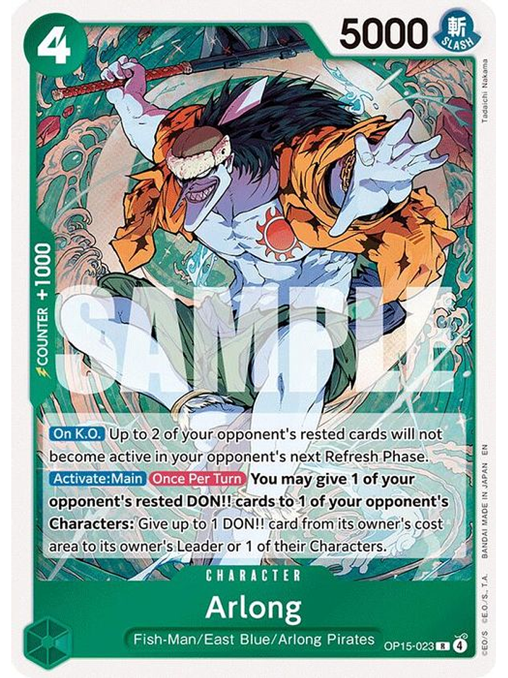 OP15-023 R Arlong 1