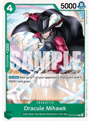 OP15-027 C Dracule Mihawk