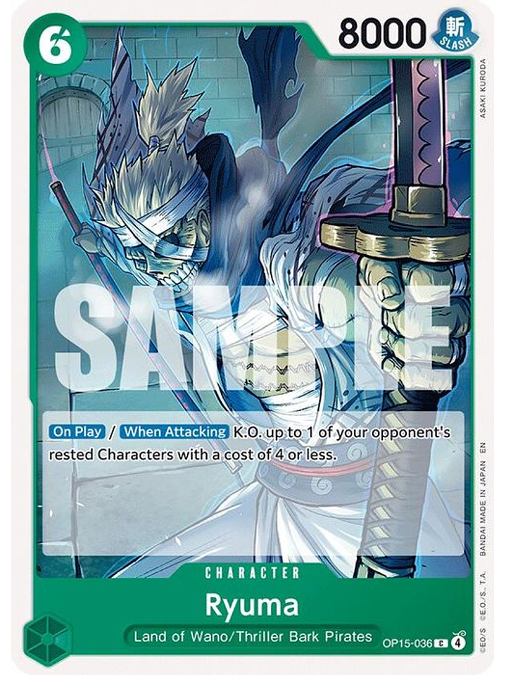 OP15-036 C Ryuma 1