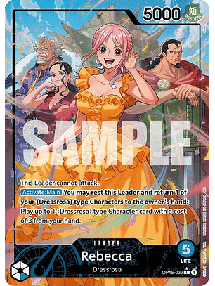 OP15-039 (Alternate Art) Rebecca