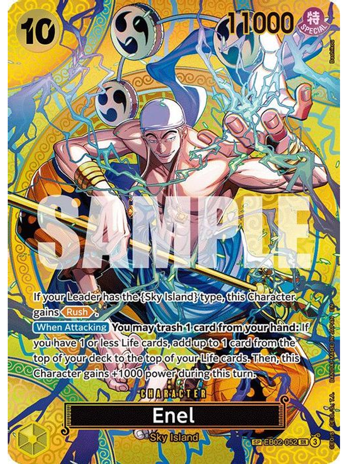 EB02-052 (Special Rare) Enel (SP) 1