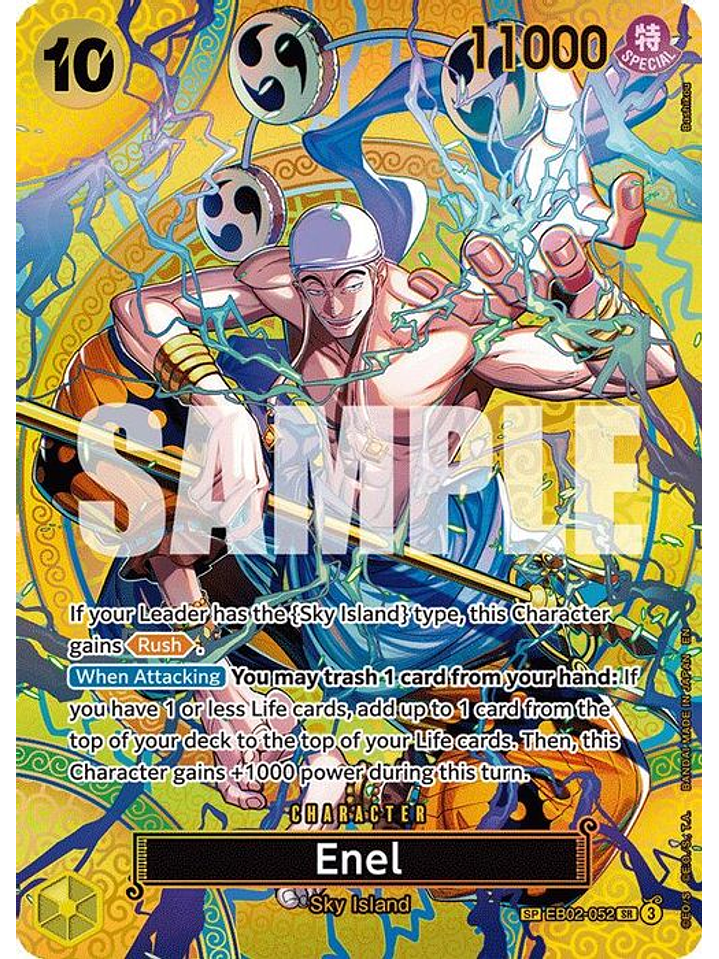 EB02-052 (Special Rare) Enel (SP) 1
