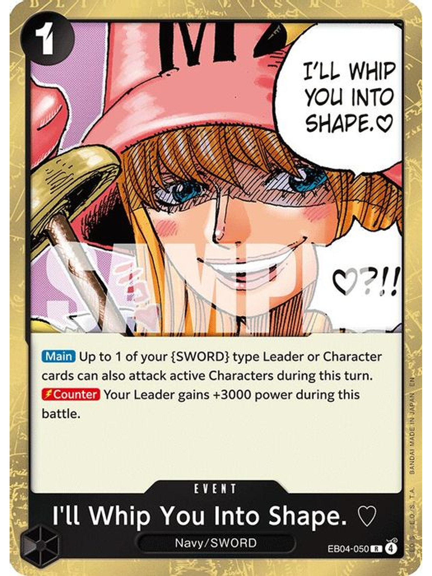 EB04-050 R I'll Whip You Into Shape. [3 1