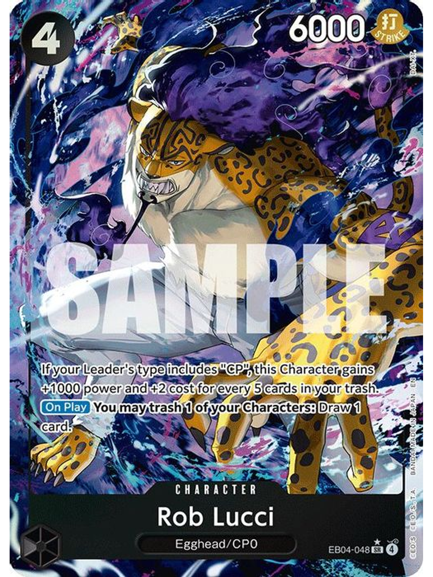 EB04-048 (Alternate Art) Rob Lucci 1
