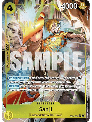 EB04-052 (Alternate Art) Sanji