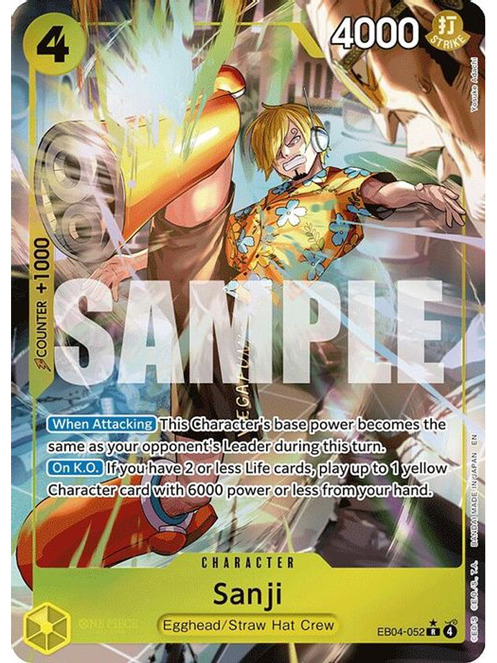 EB04-052 (Alternate Art) Sanji 1