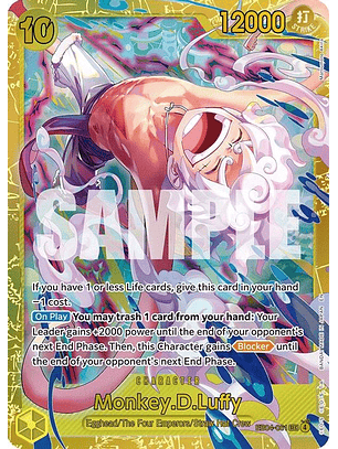 EB04-061 SEC Monkey.D.Luffy