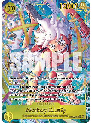 EB04-061 (Alternate Art) Monkey.D.Luffy