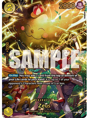 OP11-106 (Special Rare) Zeus (SP)