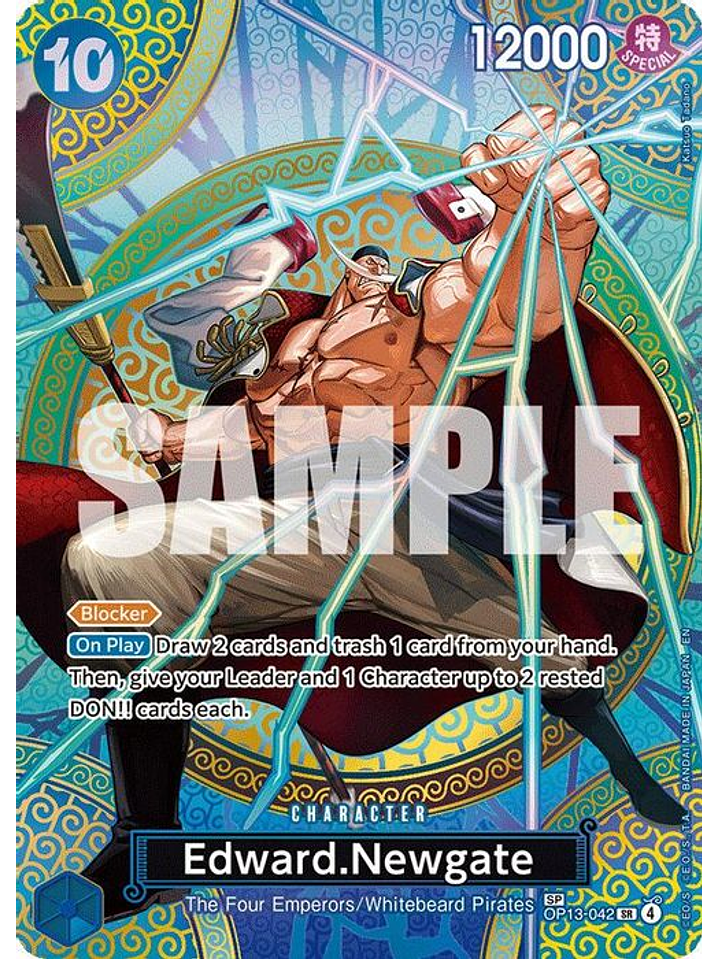OP13-042 (Special Rare) Edward.Newgate (SP) 1
