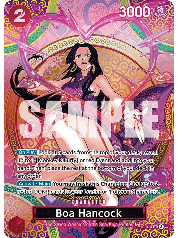 OP12-014 (Special Rare) Boa Hancock (SP) 1