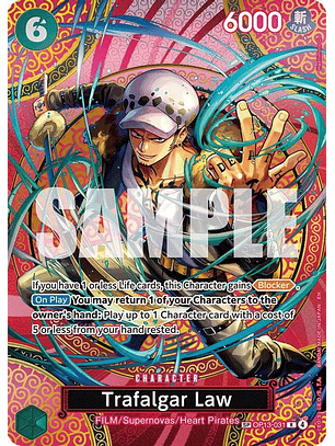 OP13-031 (Special Rare) Trafalgar Law (SP)
