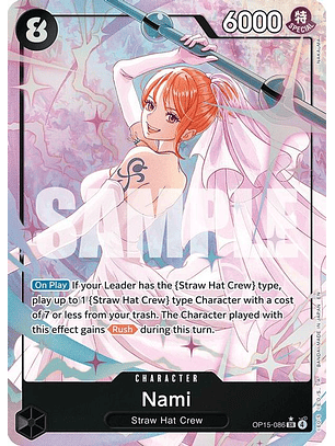OP15-086 (Alternate Art) Nami