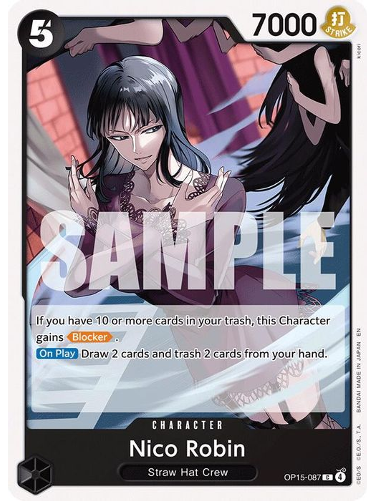 OP15-087 C Nico Robin 1