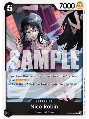 OP15-087 C Nico Robin