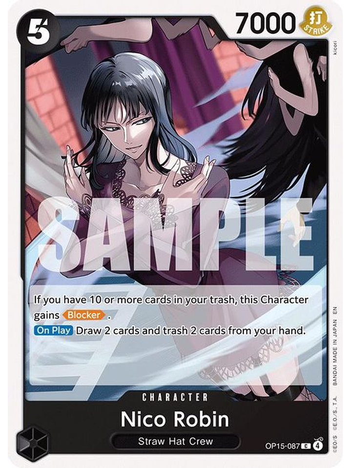OP15-087 C Nico Robin 1
