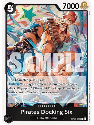 OP15-088 R Pirates Docking Six