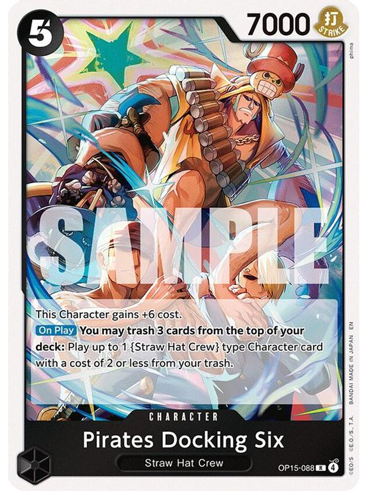 OP15-088 R Pirates Docking Six 1