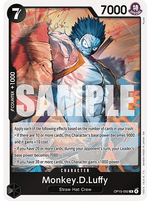 OP15-092 R Monkey.D.Luffy