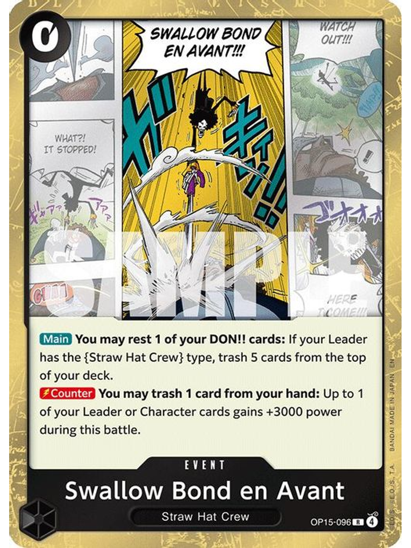 OP15-096 R Swallow Bond en Avant 1