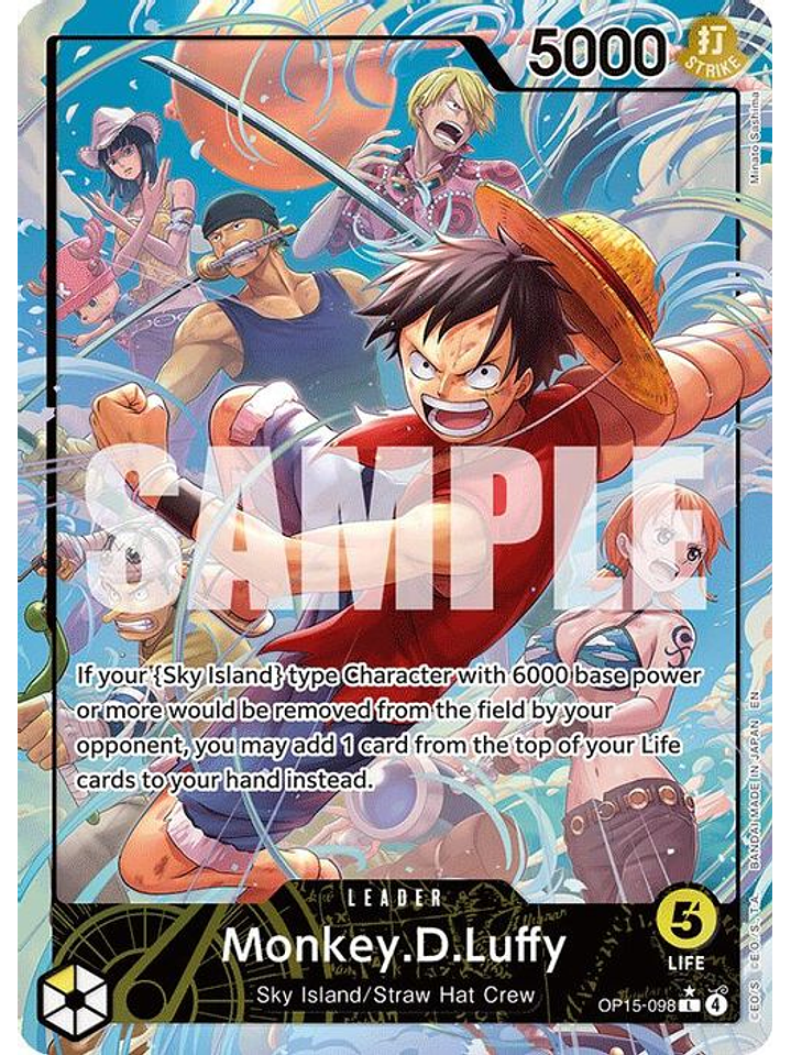 OP15-098 (Alternate Art) Monkey.D.Luffy 1