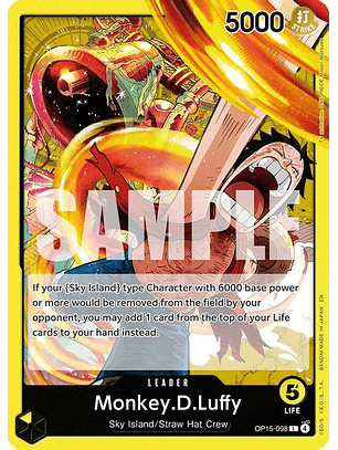 OP15-098 L Monkey.D.Luffy