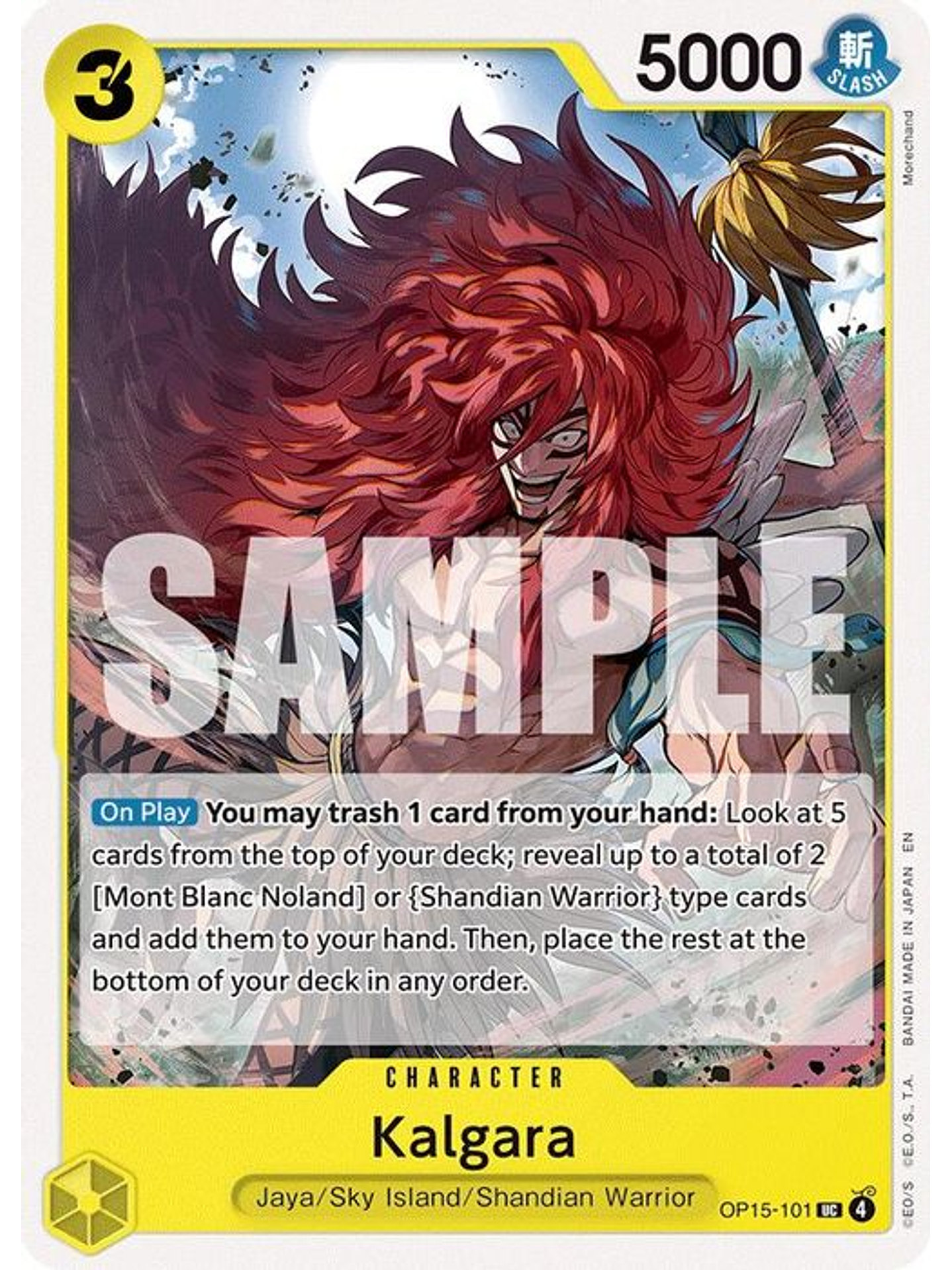 OP15-101 U Kalgara 1