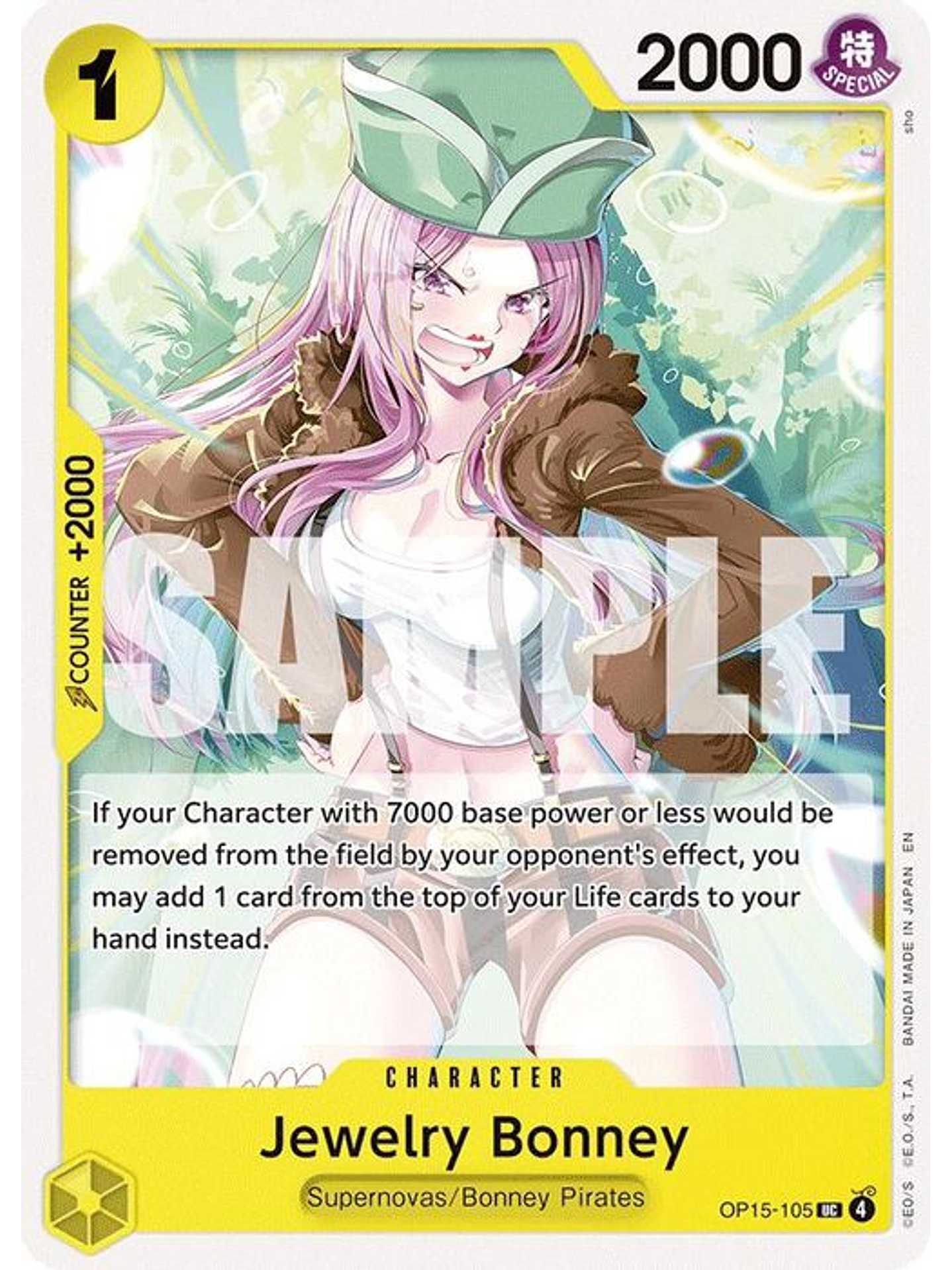 OP15-105 U Jewelry Bonney 1