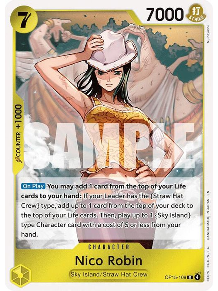 OP15-109 R Nico Robin 1
