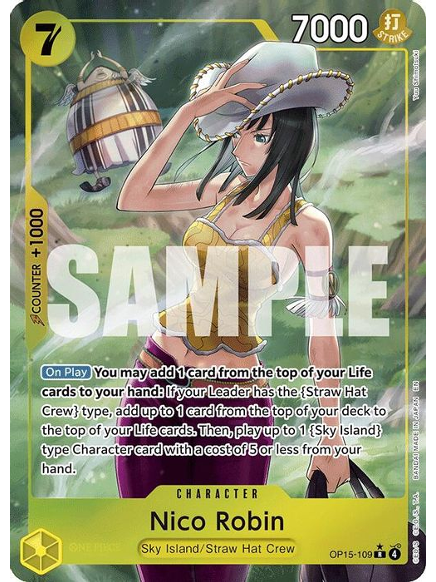 OP15-109 (Alternate Art) Nico Robin 1