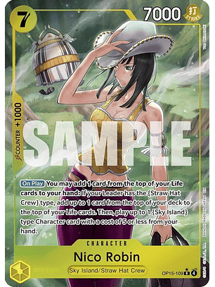 OP15-109 (Alternate Art) Nico Robin