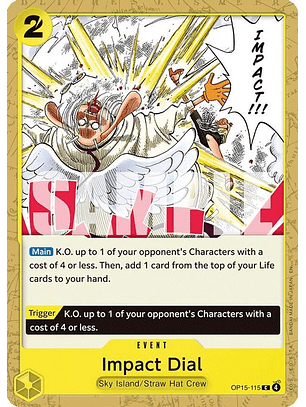 OP15-115 C Impact Dial