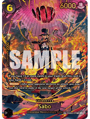 PRB02-014 (Special Rare) Sabo (SP)