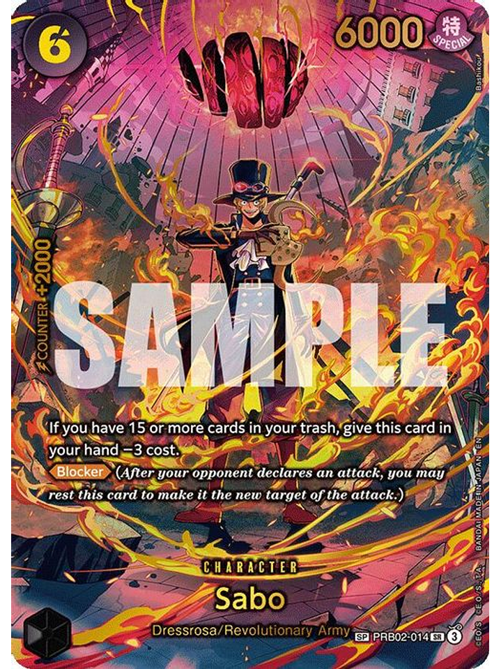PRB02-014 (Special Rare) Sabo (SP) 1