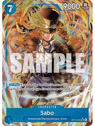 OP15-046 (Alternate Art) Sabo