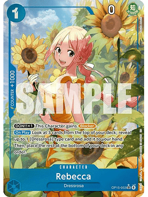 OP15-053 (Alternate Art) Rebecca