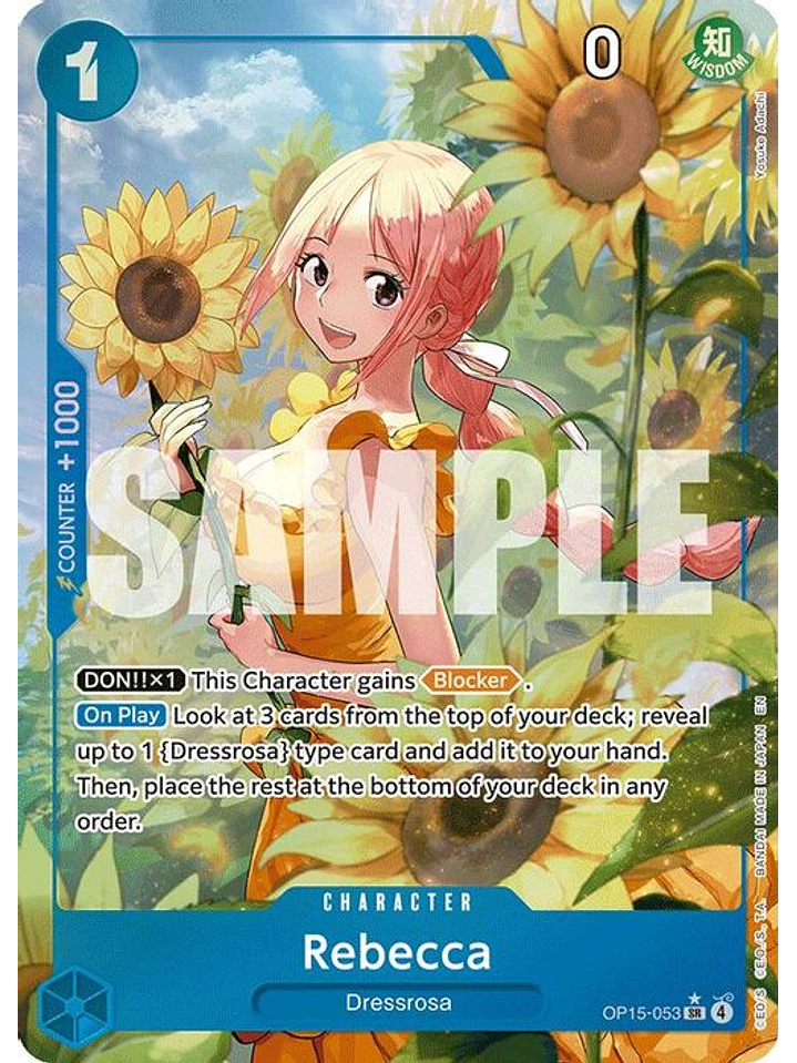 OP15-053 (Alternate Art) Rebecca 1