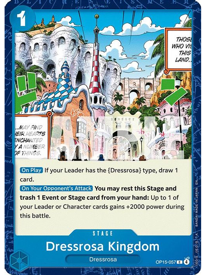 OP15-057 C Dressrosa Kingdom 1