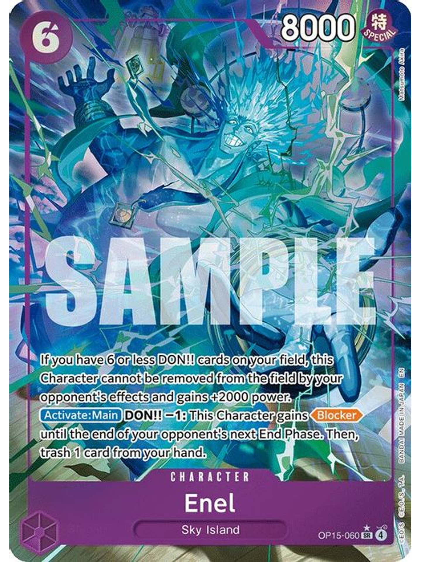 OP15-060 (Alternate Art) Enel 1