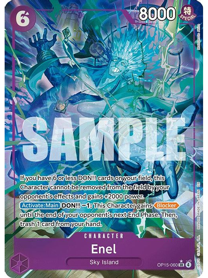 OP15-060 (Alternate Art) Enel 1