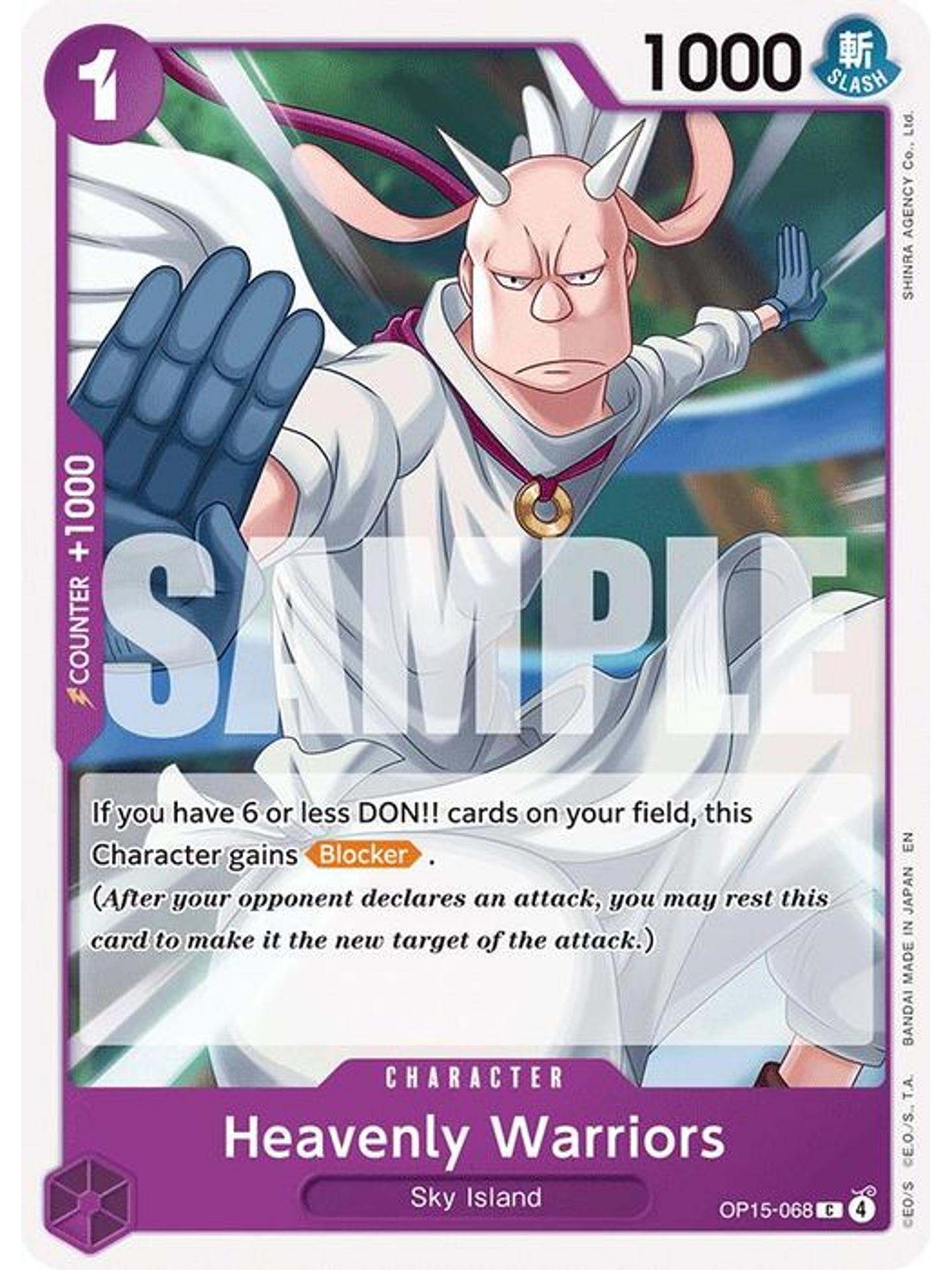 OP15-068 C Heavenly Warriors 1