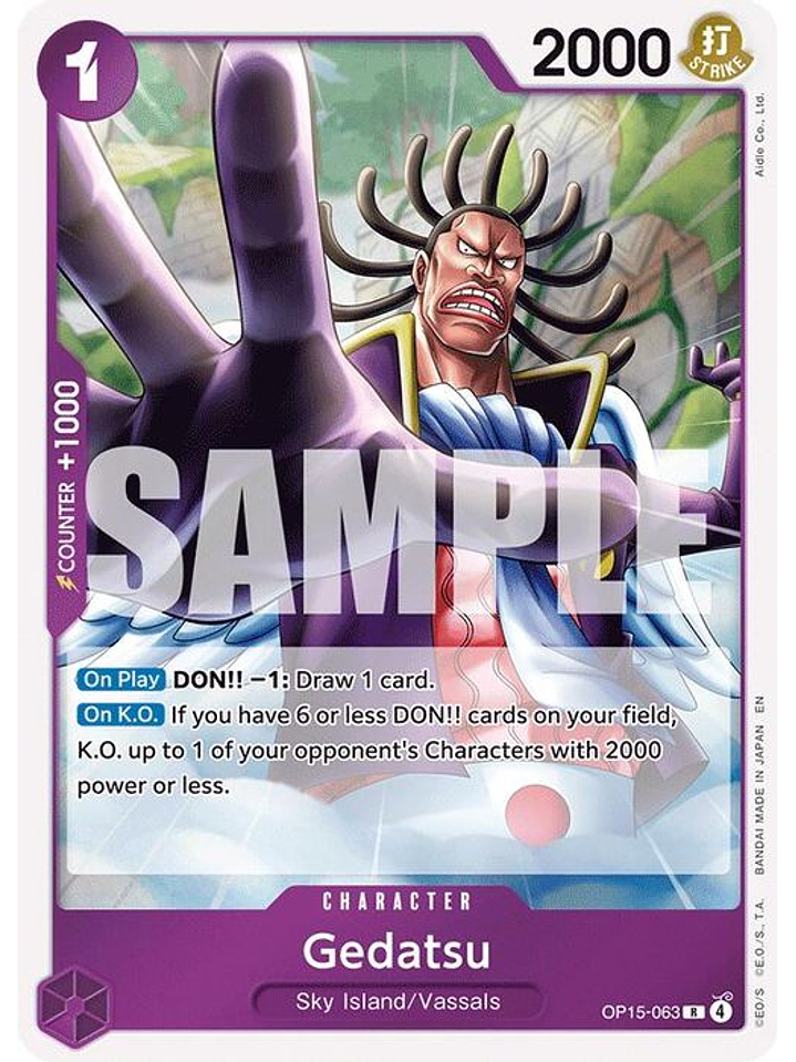 OP15-063 R Gedatsu 1