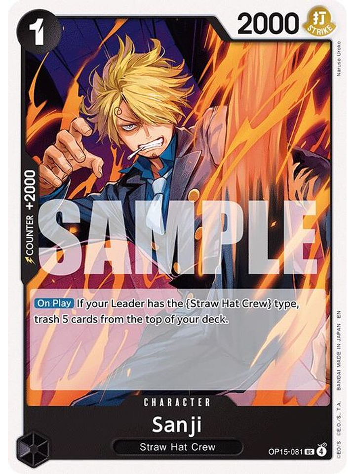 OP15-081 U Sanji 1