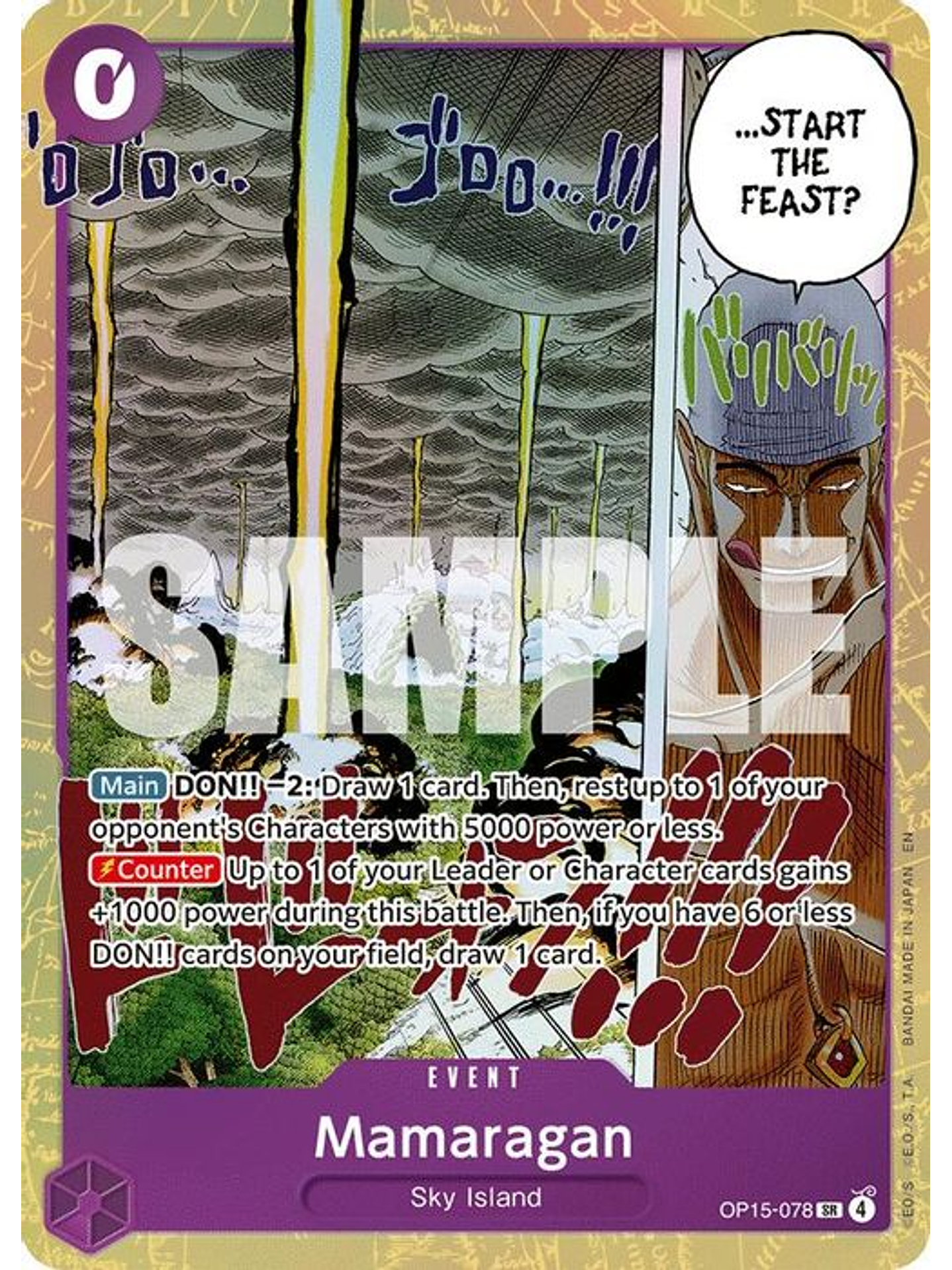 OP15-078 SR Mamaragan 1